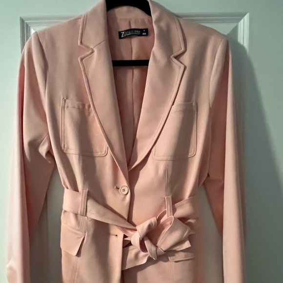 New York & Company Pink Blazer - Picture 2 of 5